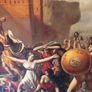 Copy of the famous 1799 painting The Intervention of the Sabine Women Image 4