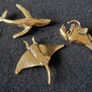 3 brass animals. Solid brass. Image 2