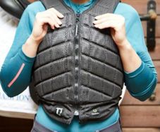 Champion Ti 22 Back Protector X Large child like NEW!