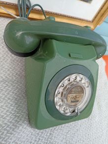 Vintage rotary phone