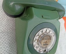 Vintage rotary phone