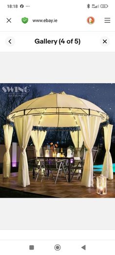 Pavillon 3.5 M Round