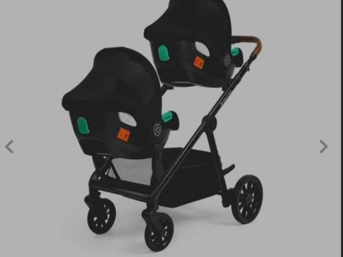 ickle bubba virgo twin 18 piece travel system