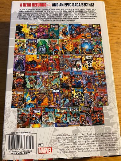 Marvel Omnibus The Mighty Thor Heroes Return