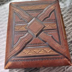 1880s album for photography, antique, D18 post 8e