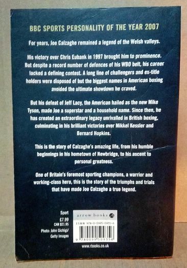 No Ordinary Joe by Joe Calzaghe (Paperback)