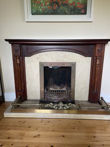 Fireplace and fender