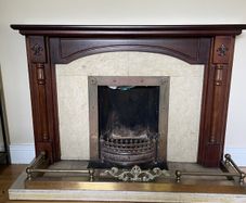 Fireplace and fender