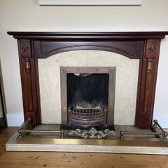 Fireplace and fender