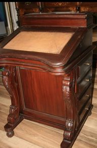 Antique Writing Desk Mahogany