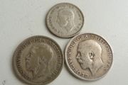 English silver coins