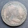 1848 Spain  8 Maravedis JA - Isabella II coin Image 2