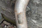 HkS turbo down pipe Wrx gc8