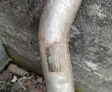 HkS turbo down pipe Wrx gc8