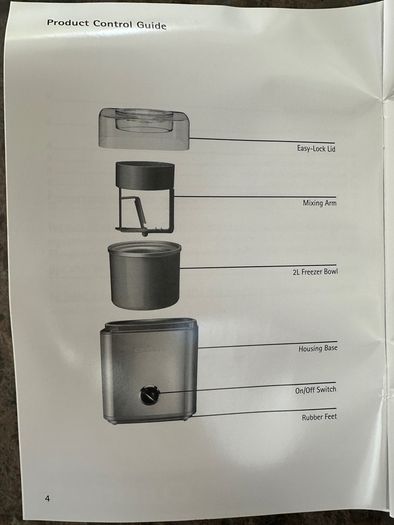 Cuisinart Ice cream maker