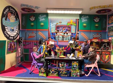 Mighty morphin power rangers juice bar