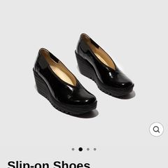 Fly London Leather Slip on Shoes UK5