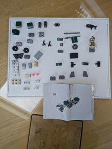 100% lego 75164 Speeder bike and Rebel Trooper