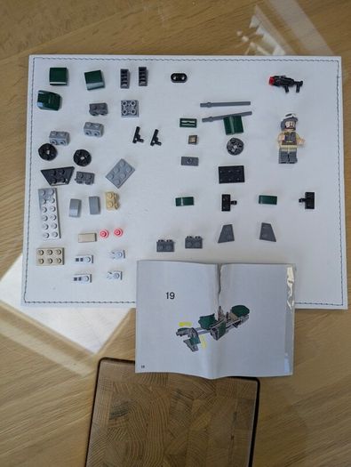 100% lego 75164 Speeder bike and Rebel Trooper