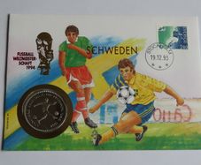 USA WORLD CUP 1994 Coin Cover Sweden Vintage
