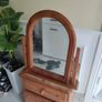 Chest of drawers and side table and matching mirror Image 5