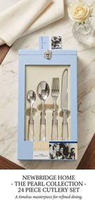 Newbridge Silverware "Pearl" Exclusive 24pc Cutlery Set