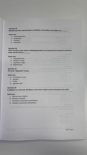 EMT/Paramedic MCQ book