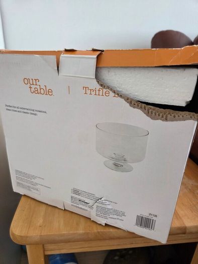 Trifle bowl