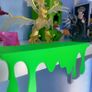 Slime Drip Bookshelf Decor  Blood Drip Bookshelf Decor  Shelf Drip  Goosebumps Monster Blood Drip  Horror Room Decor Image 3
