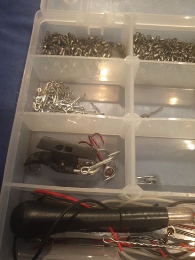 larg box of all sea tackle
