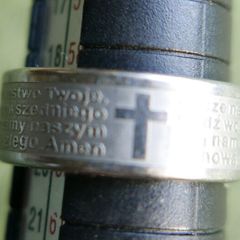 Message Ring Silver Stainless Steel Jeremiah size S