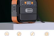 220V AC Outlet 120W Portable Power Station 98Wh 26400mAh Solar Generator Camping Outdoor Power Socket Battery