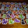 50pcs Dragon Stickers Decals Image 3