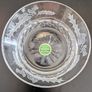 Vintage Scottish Cut Crystal Floral Bowl Original Made in Scotland Label Image 3