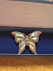 Vintage Butterfly Brooch