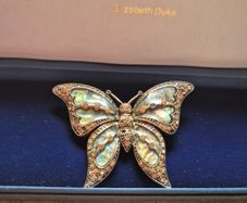 Vintage Butterfly Brooch