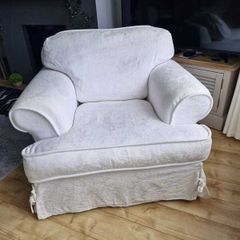 White / Cream Armchair