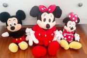 Brand New Minnie Mouse/Mickey Mouse plush and hair accessories