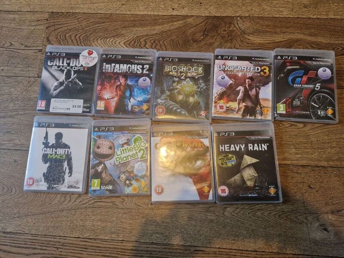Lot of 9 PS3 games