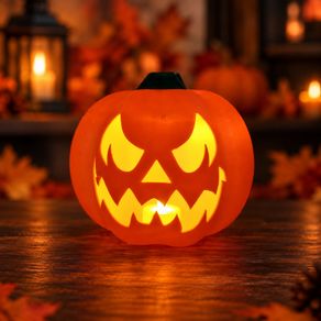 Halloween Pumpkin Lantern - LED Jack O Lantern - Reusable Pumpkin - 3D