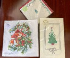 Three packs of Christmas Napkins