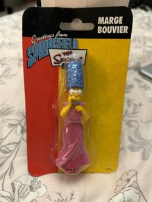 2007 Greetings From Springfield The Simpsons - MARGE HIGH SCHOOL PROM Figure Toy