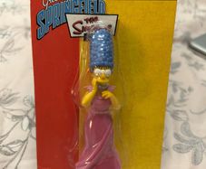 2007 Greetings From Springfield The Simpsons - MARGE HIGH SCHOOL PROM Figure Toy