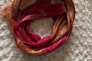 Scarf - Metallic Threads Running Through
