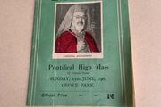 Pontifical High Mass 1961 Souvenir Handbook