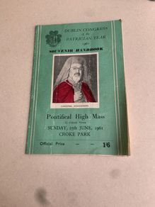 Pontifical High Mass 1961 Souvenir Handbook