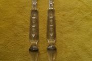 Plastic letter openers x 2