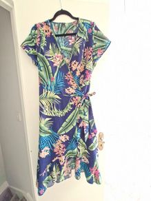 summer dress, XL, beautiful print