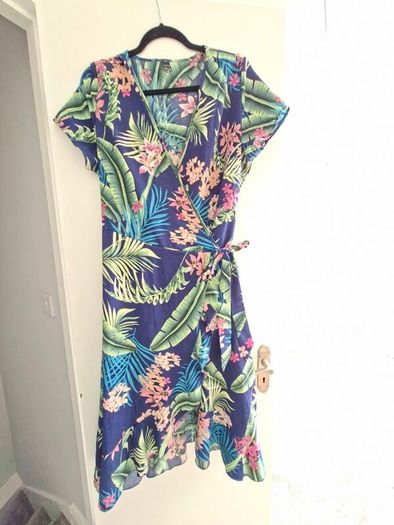 summer dress, XL, beautiful print