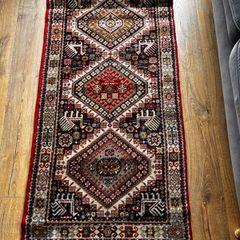 Vintage-style Belgian wool Rug